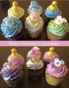 Baby Shower Cupcakes