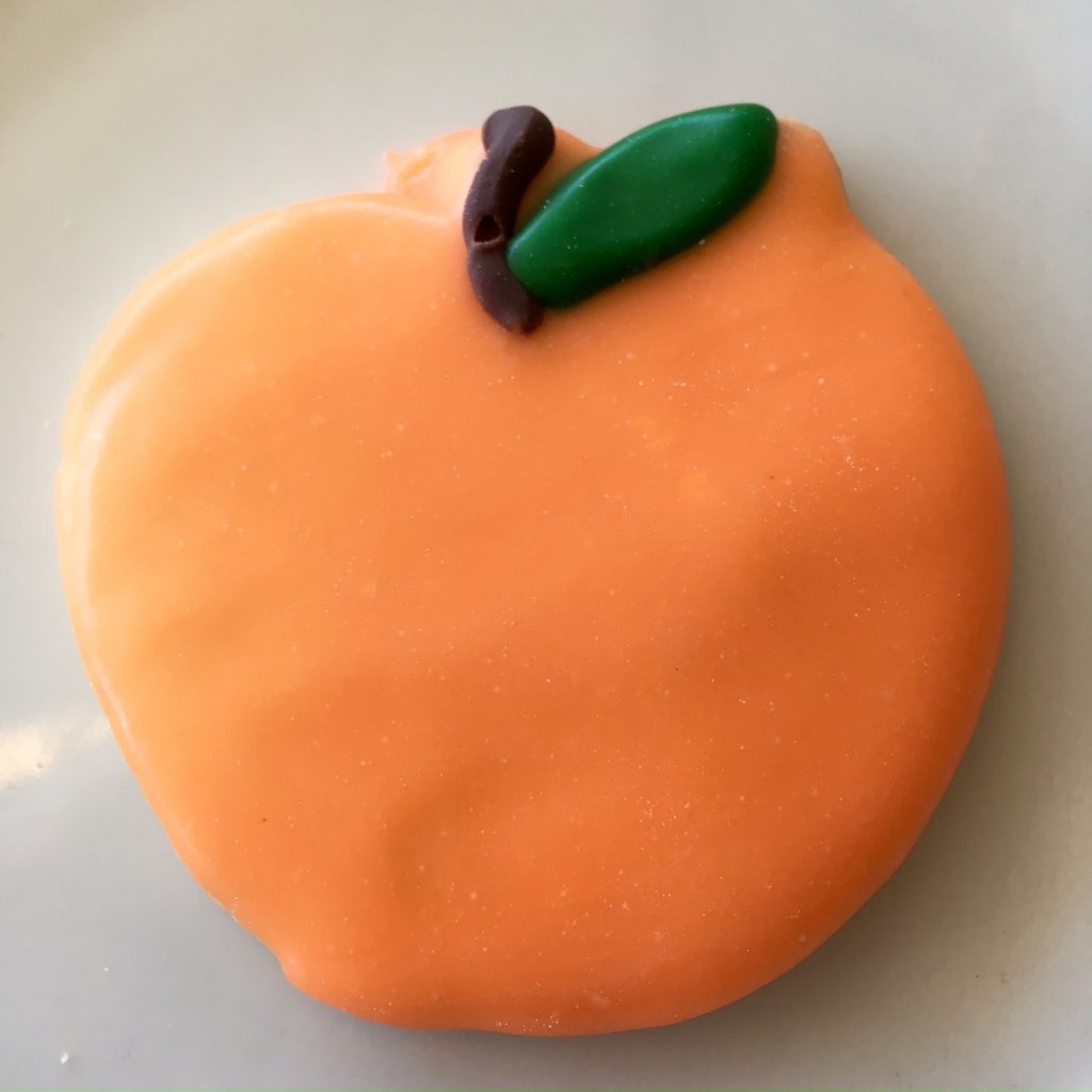 Iced Peach Cookie