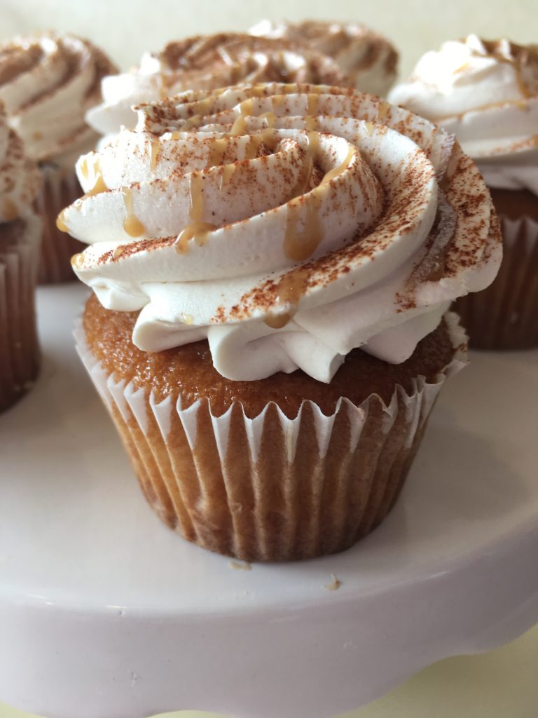 Caramel Apple Cupcake