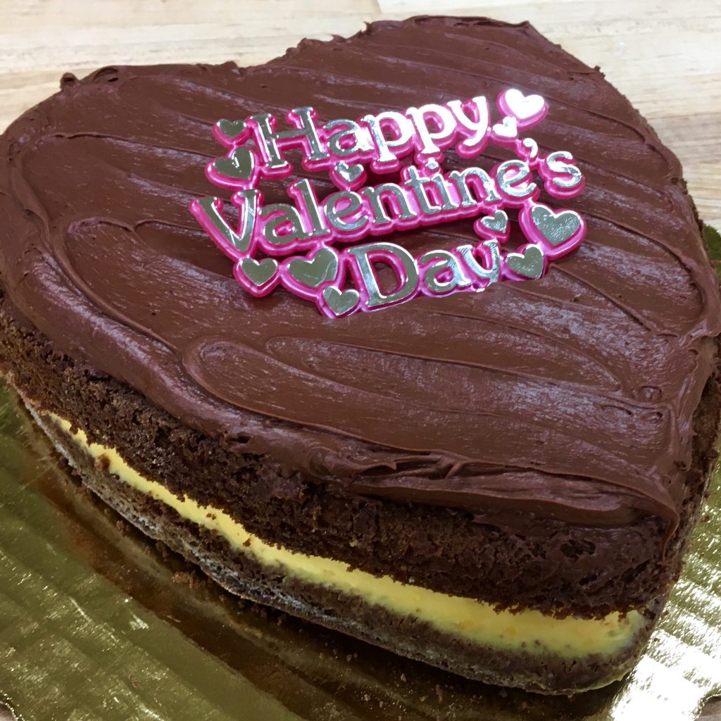 Boston Cream Pie Heart 3