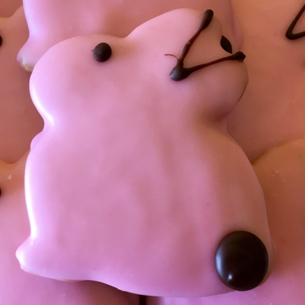 Iced Rabbit Cookie - Easter