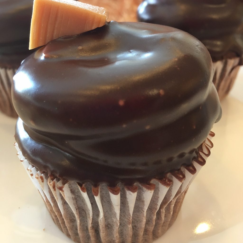 Caramel Ganache Cupcake