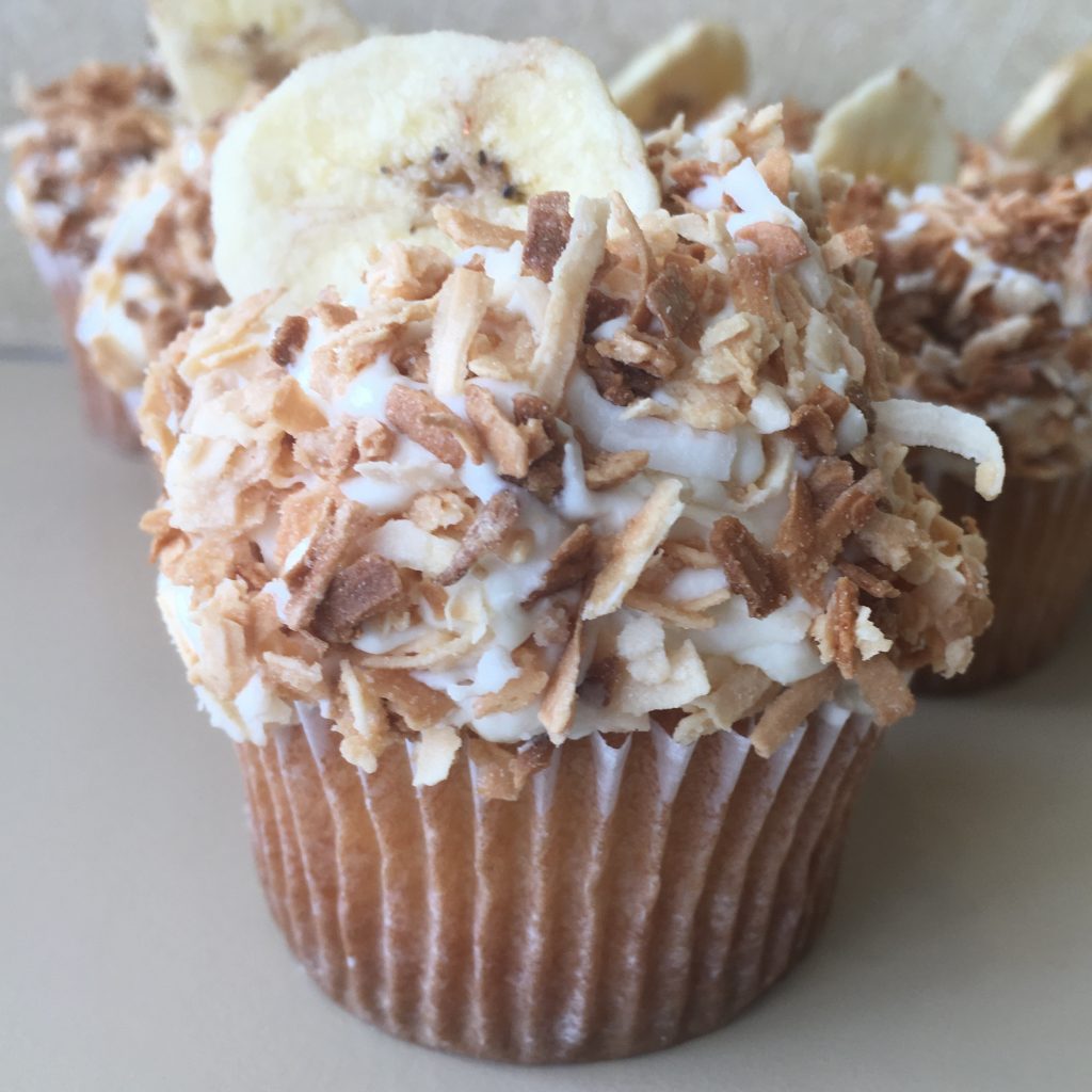 Banana Cream Pie Cupcake