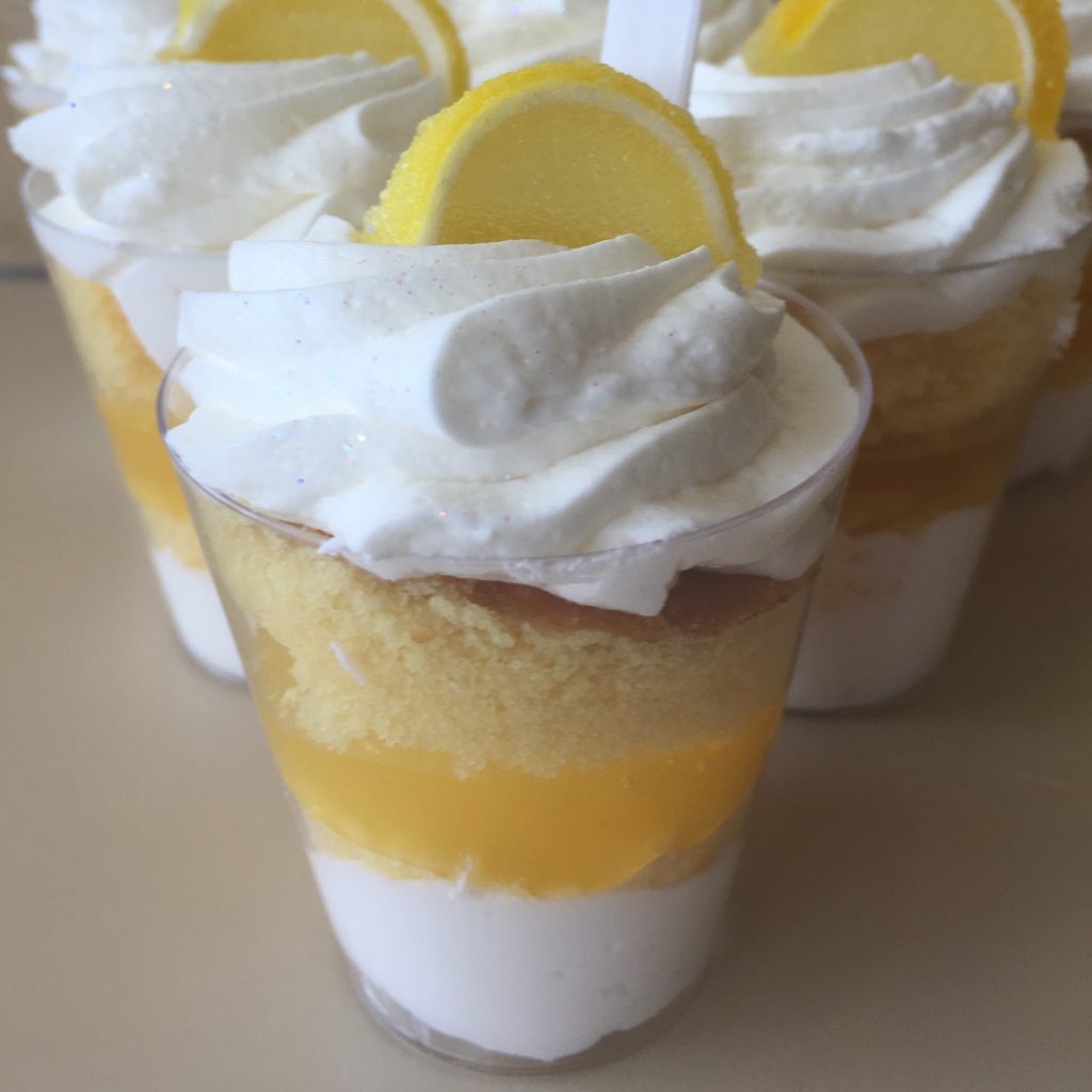 Lemon Cream Cake Shot