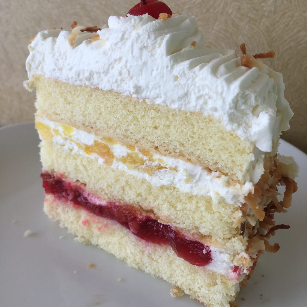 Hawaiian Cake Slice