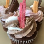 Neapolitan Cupcake