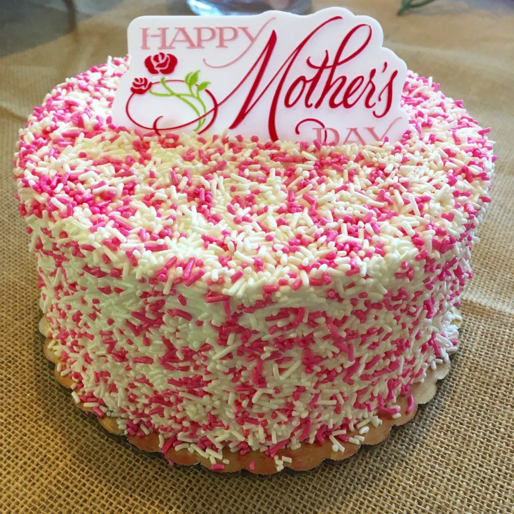 Mother's Day Sprinkle Cake