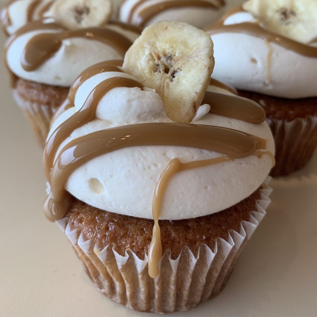 Bananas Foster Cupcake