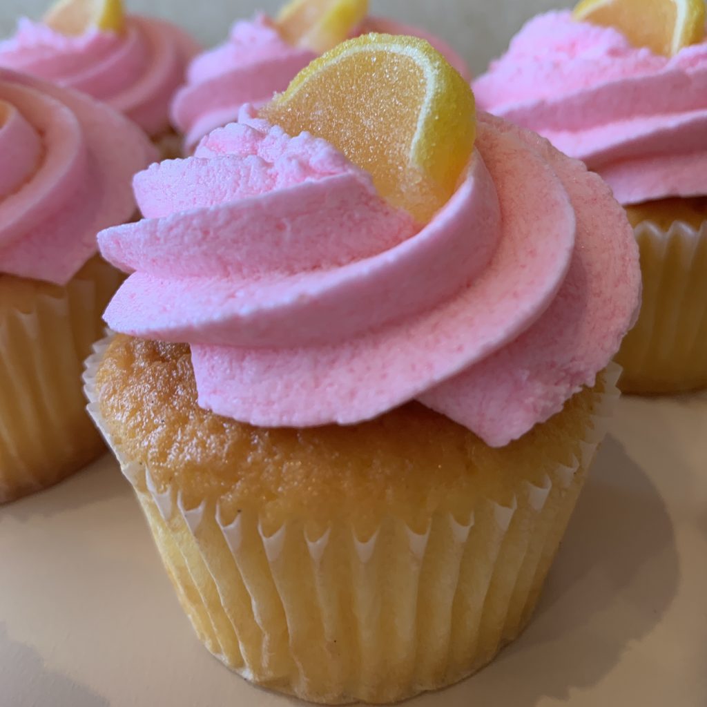 Pink Lemonade Cupcake