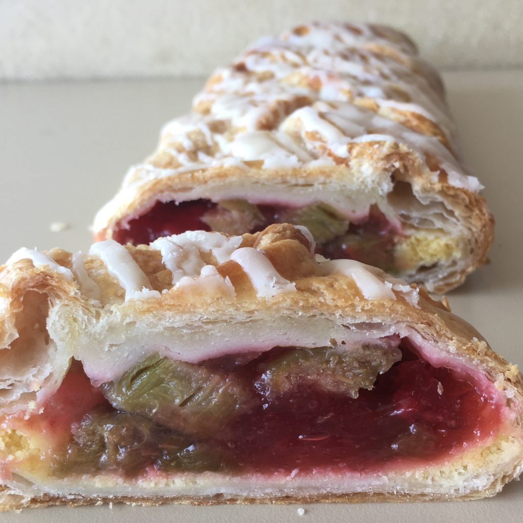 Strawberry Rhubarb Strudel