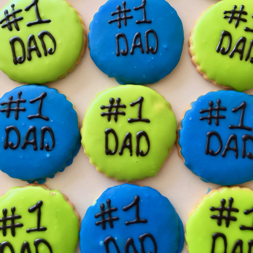 #1 Dad Cookie Father's Day