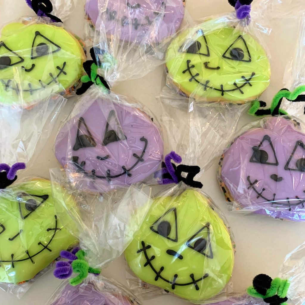 Halloween Iced Cookie Bags 2019