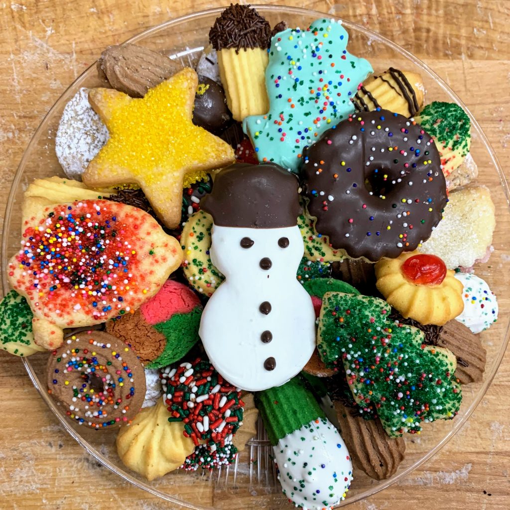 1# Christmas Butter Cookie Tray