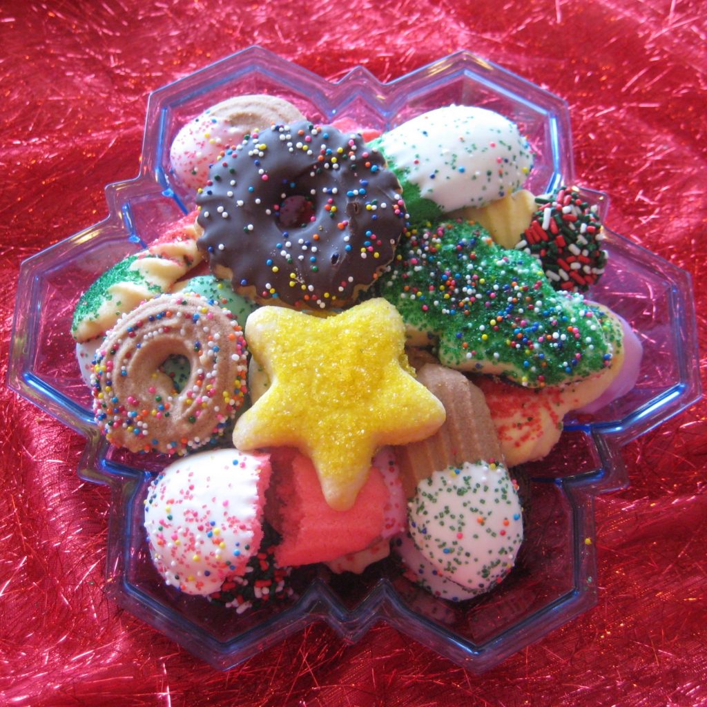 Snowflake Cookie Tray