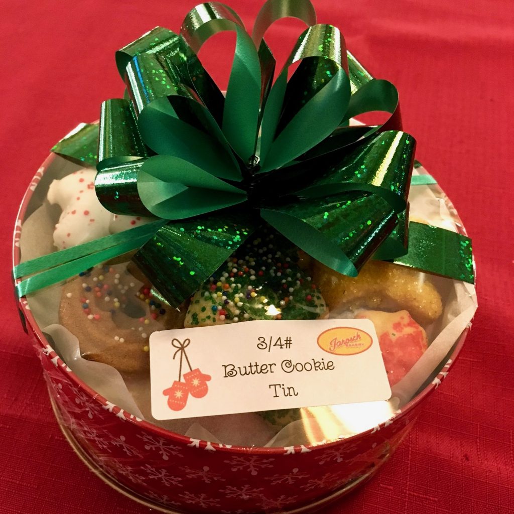 3/4# Cookie Tin Xmas