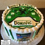 custom decorated birthday cake video games xbox