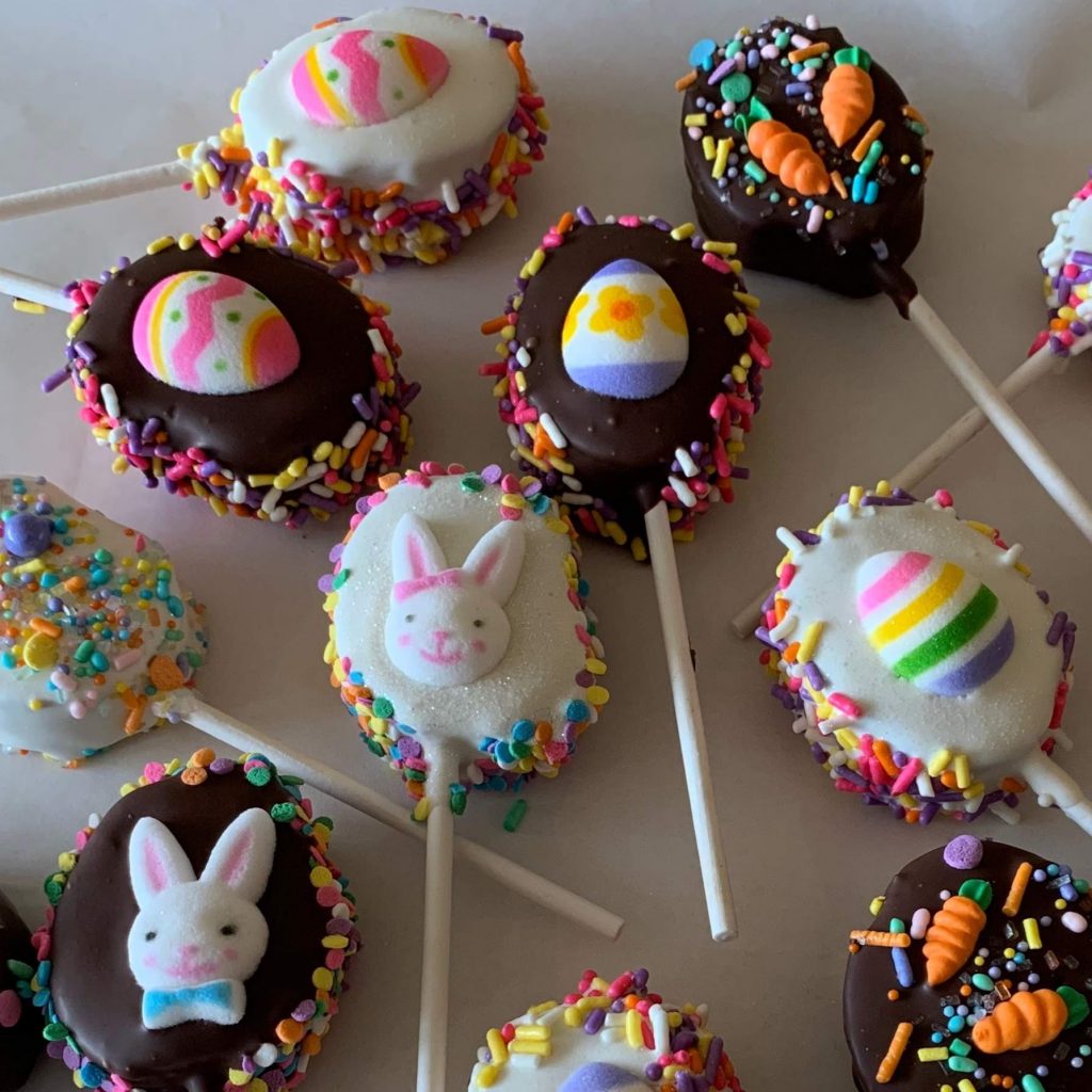 Brownie Egg Pops Easter 2020