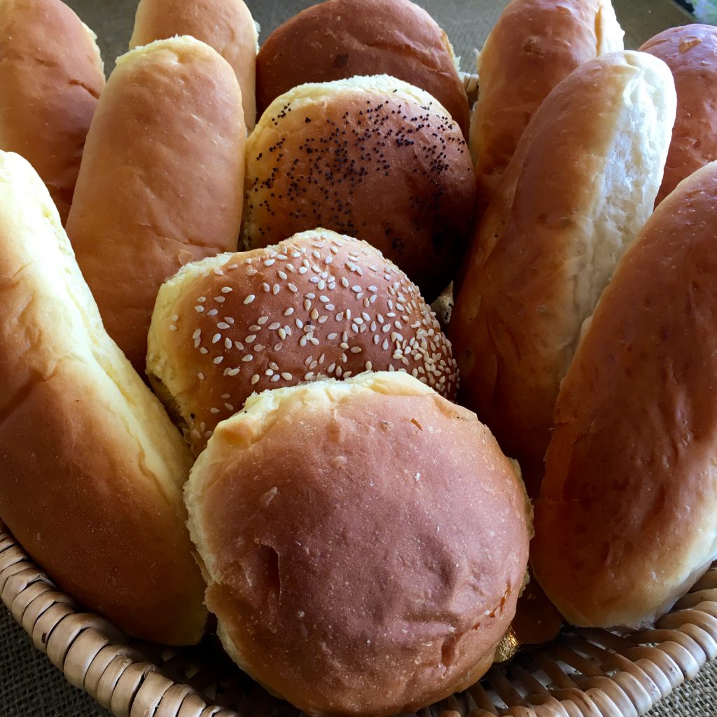 Brat, Burger, Hot Dog Buns – Version 2