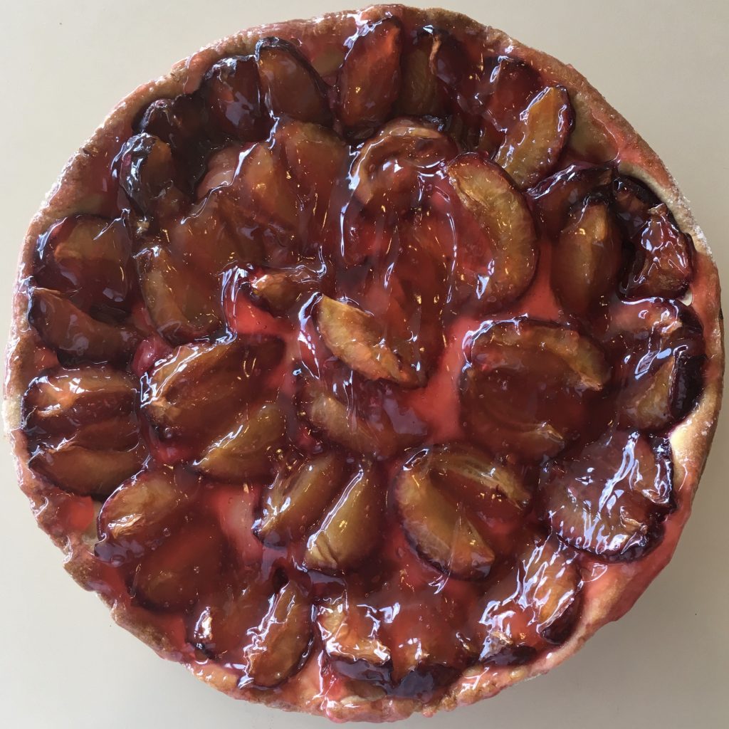 Plum Open Face - Glaze Coffeecake