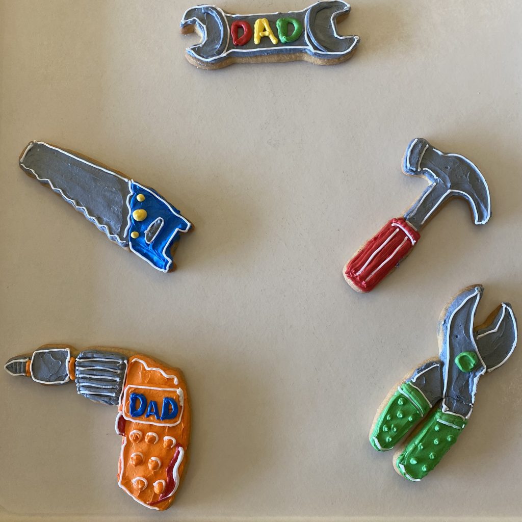 Father's Day Cookie Kit examples 2020