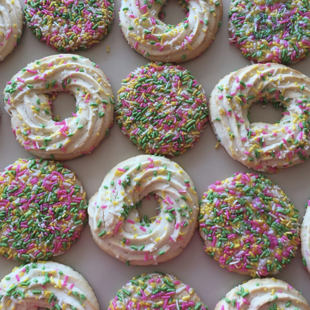 Slice of Summer Sprinkle Cookies