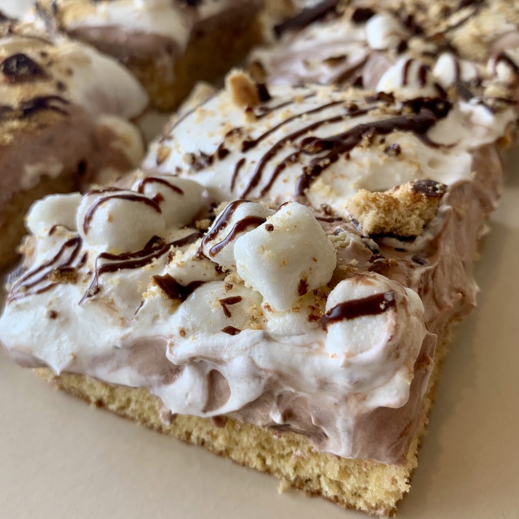 S'more Cake Square
