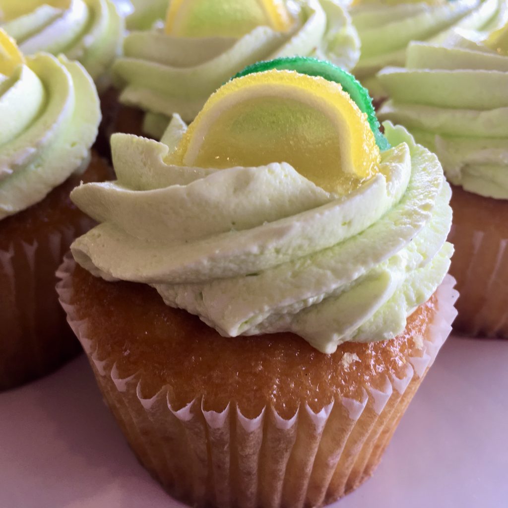 Lemon Lime Gourmet Cupcake