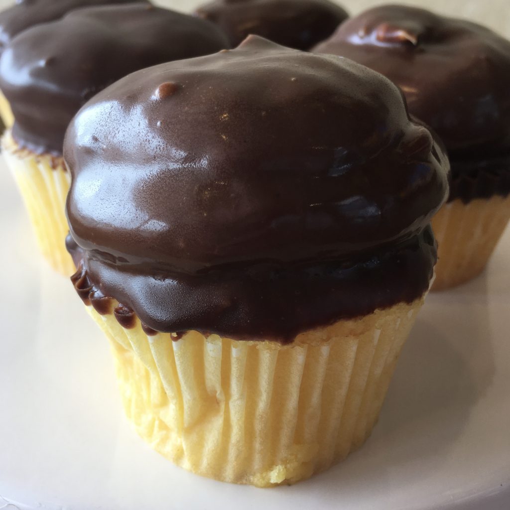 Boston Cream Cupcake