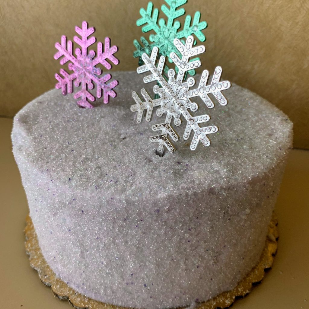 sparkle sugar cake