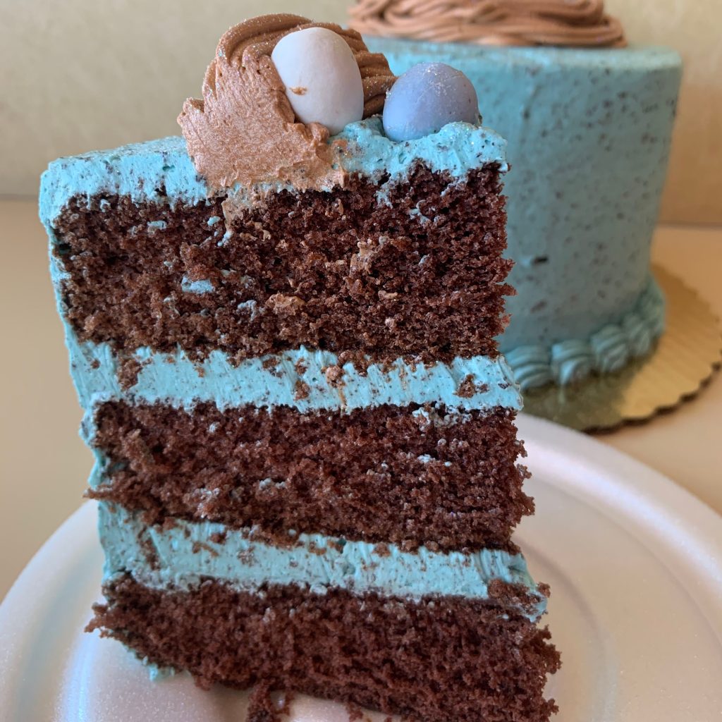 Robin's Nest Easter Centerpiece Cake