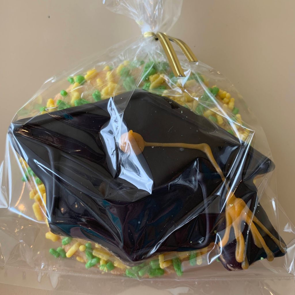 Graduation Cap Cookie Bag 2021