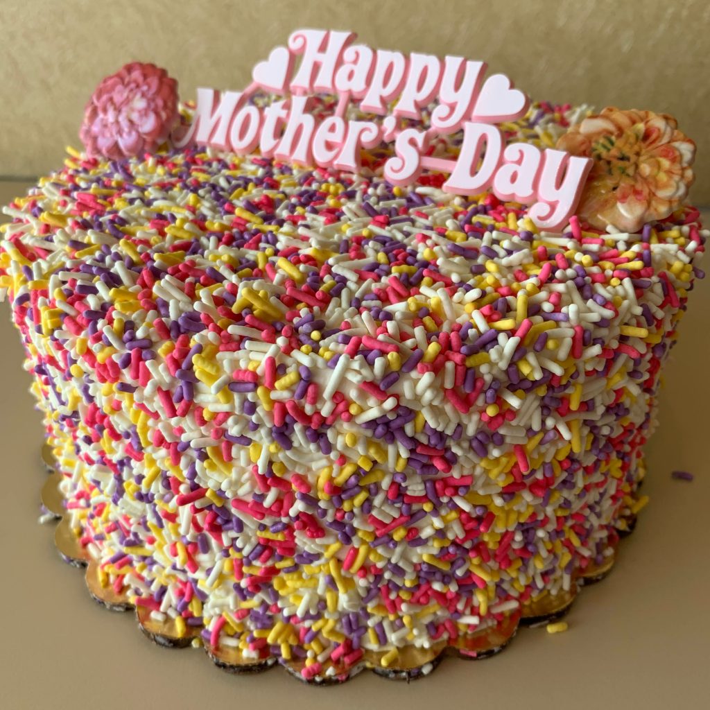 Mother's Day Sprinkle Cake 2021