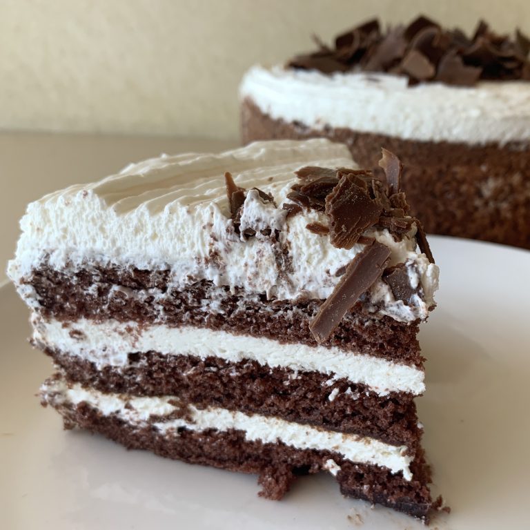 Devil's Food Whip Cream Torte 7" or 8"- 15% off all month Devil's Food Whipped Cream Cake